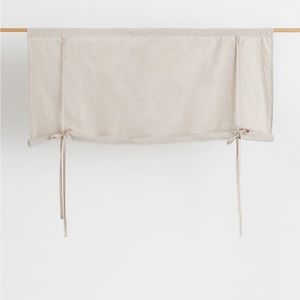H&M linen blend roll up curtain